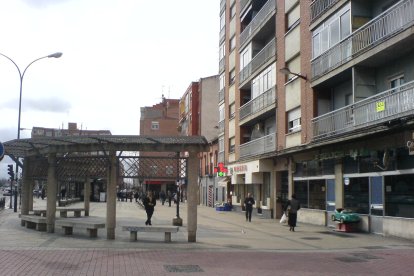 Barrio Delicias de Valladolid, donde encontraron fallecido a un hombre en su casa.