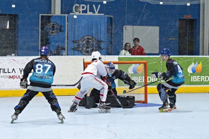 El CPLV, durante un partido en Canterac.