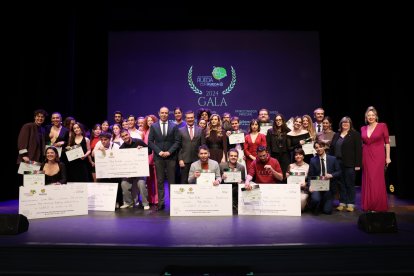 Imagen de la ceremonia de entrega de los premios.