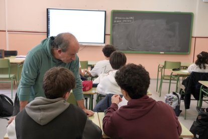 Eduardo Izquierdo, profesor de matemáticas en el IES Río Duero en Tudela de Duero.