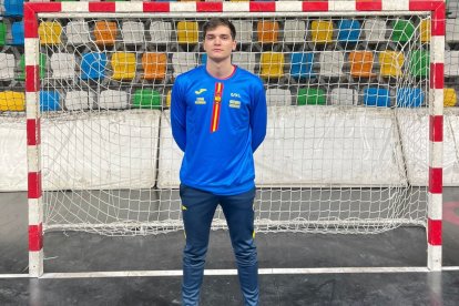 Pablo Herrero con los Hispanos Junior