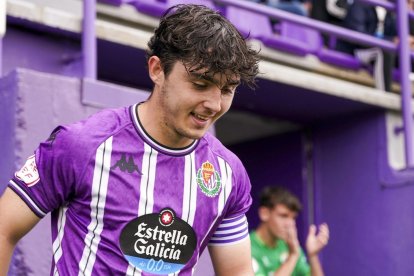 Ortuño salta al campo con el Promesas.