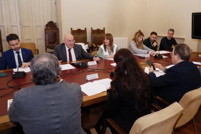 Reunión para impulsar el ágora del emprendimiento en Valladolid.