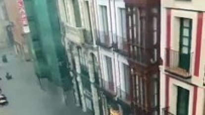 Otro vídeo de la espectacular tormenta de Valladolid