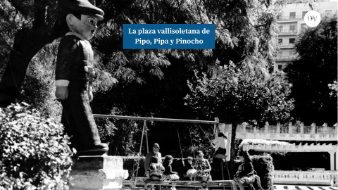 Poniente fue antes jardín que plaza, con figuras infantiles y una biblioteca al aire libre que marcaron la infancia de varias generacionesFuente: E.M. / AMV/ JUAN GARCÍA