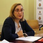 La concejala y portavoz de Valladolid Toma la Palabra, Rocío Anguita.- VTLP