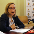 La concejala y portavoz de Valladolid Toma la Palabra, Rocío Anguita.- VTLP