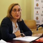 La concejala y portavoz de Valladolid Toma la Palabra, Rocío Anguita.- VTLP