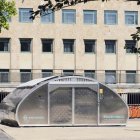 Aparcamiento de bicicletas Parkibici ubicado frente a la Facultad de Filosofía y Letras.- PHOTOGENIC