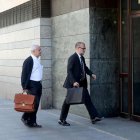 Ricardo Bravo a su llegada a los Juzgados,-ICAL