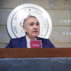 El rector de la Universidad de Valladolid, Antonio Largo. / ICAL.