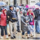 Un día con lluvias.-