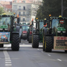 Tractorada contra la CHD en Valladolid