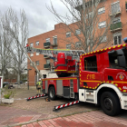 Salida de los bomberos por el temporal en Valladolid