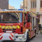 Imagen de archivo de una dotación de bomberos de Valladolid