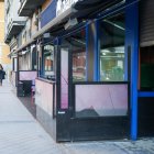 Terraza en la zona de la plaza de Poniente