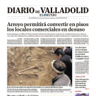 Portada de diario de Valladolid 4 de abril