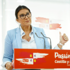 La secretaria de Organización del PSOECyL, Ana Sánchez.