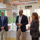El alcalde de Tordesillas, Miguel Ángel Oliveira, junto a los ediles Verónica Gil e Isaías García.