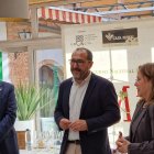 El alcalde de Tordesillas, Miguel Ángel Oliveira, junto a los ediles Verónica Gil e Isaías García.