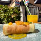 El pincho 'Flor de Naranjo', ganador de la primera fase del Concurso de Tapas por Barrios