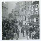 Procesión de San Pedro Regalado durante las fiestas por el día del patrón de Valladolid en 1920