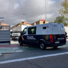 Imagen de un furgón de la Policía Nacional