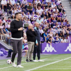 Pezzolano en la banda ante el Espanyol