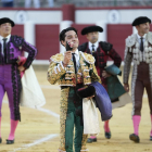 Novillada con picadores. Mano a mano entre Daniel Medina y Mario Navas. En la foto Mario Navas.