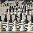 Imagen de los tableros de ajedrez 'gigantes'