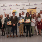 Imagen de la entrega de premios del II Concurso Dulcería de Alimentos de Valladolid.