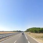 A-601 a la altura de Aldeamayor de San Martín (Valladolid).