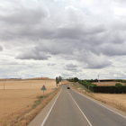 VA-900 a la altura de Fuensaldaña (Valladolid)