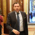 Óscar Puente, en una imagen de archivo en el Congreso de los Diputados