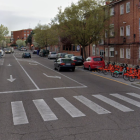 Calle Cigüeña con la calle Faisán donde se produjo el accidente