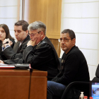 Juicio contra el acusado del doble crimen de Santovenia de Pisuerga con la formación del jurado popular.