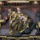 Imagen de la talla "Adoración de los Reyes Magos" de Alonso Berruguete que se expondrá en la muestra.