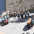 Los concursantes de Masterchef cerca en la zona de la Catedral de Valladolid