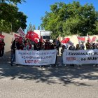 Manifestación en el Zambrana