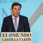El consejero de Economía y Hacienda, Carlos Fernández Carriedo