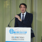 El consejero Juan Carlos Suárez-Quiñones en el Club de Prensa 'Claves de futuro: energía, vivienda y jóvenes'
El consejero Juan Carlos Suárez-Quiñones en el Club de Prensa 'Claves de futuro: energía, vivienda y jóvenes'