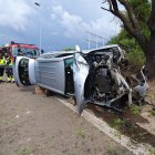 Imagen del accidente de tráfico