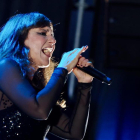 Eva Amaral durante su actuación en el Conexión Valladolid