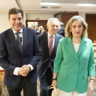 El consejero de Economía y Hacienda, Carlos Fernández Carriedo, participa en la reunión anual del Clúster de Automoción y Movilidad de Castilla y León (FACYL).