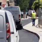La calle Estación reabre al tráfico.