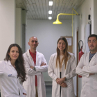 Equipo participante en el proyecto en las instalaciones de la Universidad de Salamanca.