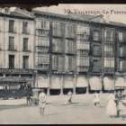 La plaza de Fuente Dorada en 1910