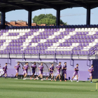 Primer entrenamiento del Real Valladolid de la temporada 2024 2025