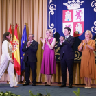 María González Corral, José Luis Sanz Merino, Isabel Blanco, Alfonso Fernández Mañueco, y Leticia García.