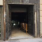 Entrada a la antigua sala Mambo abierta para las primeras obras